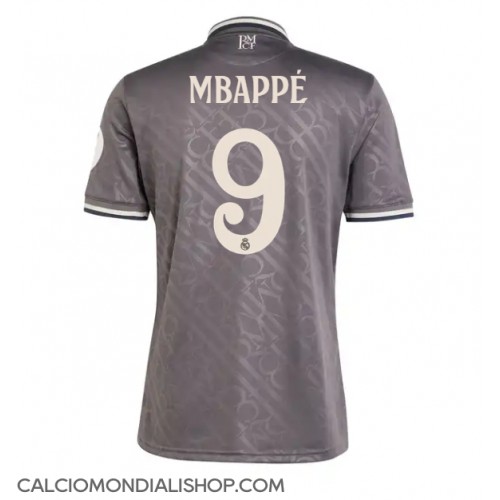 Maglie da calcio Real Madrid Kylian Mbappe #9 Terza Maglia 2024-25 Manica Corta